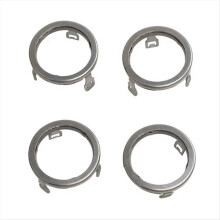 4 piezas Junta de inyector Elemento desacoplador del inyector de combustible del motor para