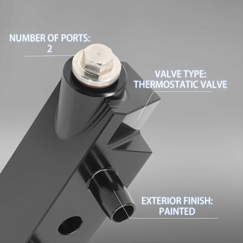Automatic Transmission Fluid Thermal Bypass Valve for 2