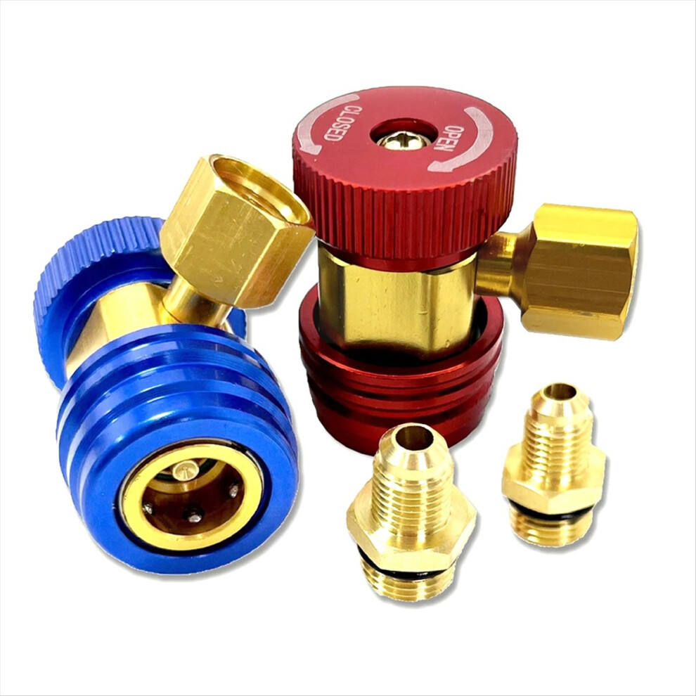Freon R134a Auto Car Quick Coupler Connector Brass Adapters 4853503709620