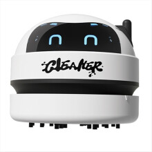 Mini-Staubsauger, tragbar, für Schreibtisch und Tisch, Staubsauger, USB, Weiß