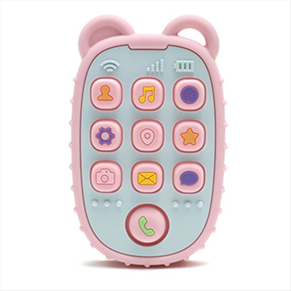 Bear Shaped Silicone Teether Toy For Toddlers - A Neznačkové