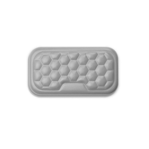 Poggiapolsi ergonomico per mouse e tastiera, grigio 2