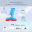 USB 2.0 PD 100W Charging Ports Docking Station for 6