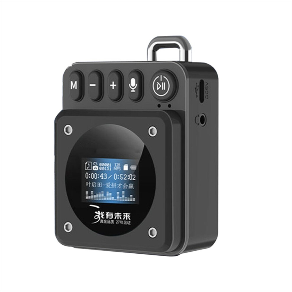 Mini Portable Bluetooth Speaker Lyrics Display Heavy Bass Soundbar A 4853503712941
