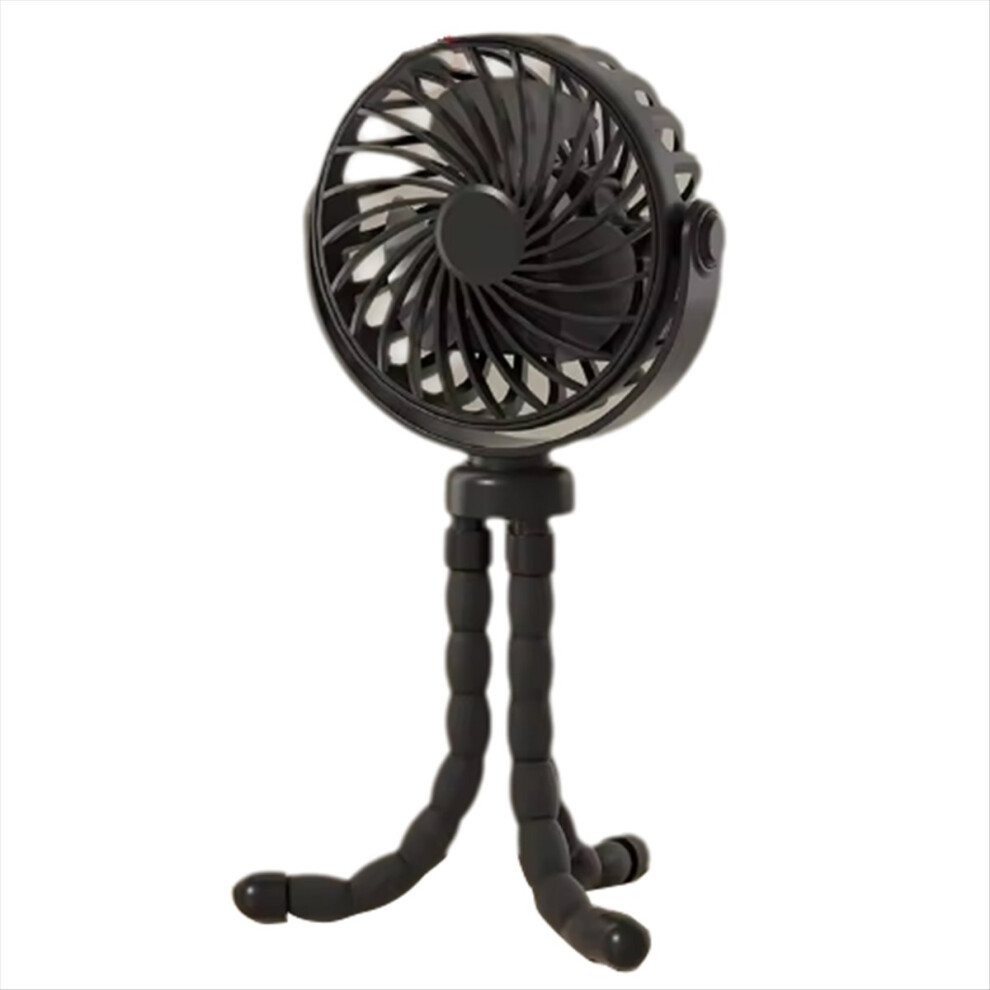 Baby Stroller Fan Mini Outdoor Fan Usb Speed Flexible Blcak Neznačkové