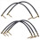 Guitar Line Effect Device Connects Wire Double Flat Audio Line 30CM 3