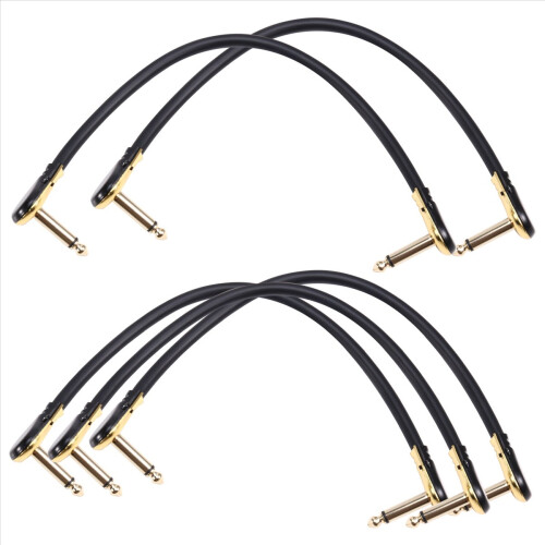 Guitar Line Effect Device Connects Wire Double Flat Audio Line 30CM 2