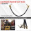 Guitar Line Effect Device Connects Wire Double Flat Audio Line 30CM 6