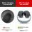 Earpads for Studio2 Studio3 Headphones Earphone Cover Black 2