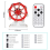 Kit électronique DIY 10 types de télécommandes à mode clignotant 7