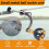 Roda de pesca com bola de metal e cabo de balanço modificado, B 5
