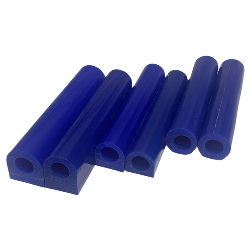 6PCS μπλε δαχτυλίδι κεριού στρογγυλό σωλήνα για εργαλείο χύτευσης κοσμημάτων 2