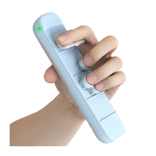 Allenatore portatile per dita con accordi per chitarra F Chord Blue