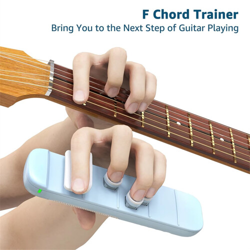Φορητό εξάσκηση συγχορδιών κιθάρας F Chord, μπλε 2