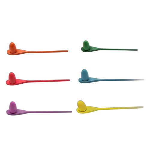 Houten Eierlepel Race Spel Sets Balance Stick Estafette Race 2