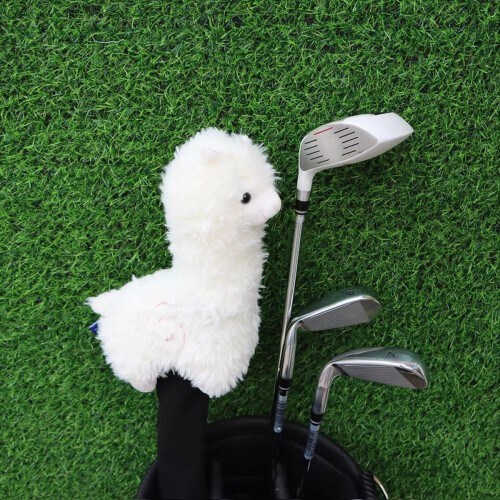 Copri-putter da golf in alpaca, copri-testa per mazze da golf 1