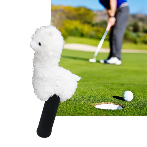 Copri-putter da golf in alpaca, copri-testa per mazze da golf 2