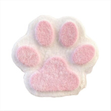 Weiches Katzenpfotenspielzeug aus Gummi – flauschiges Marshmallow-Gefühl,