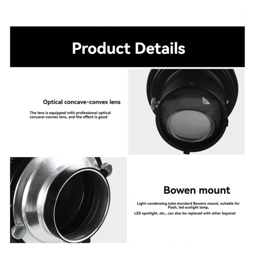 Focalize Konische Snoots Universal Kondensator Bowens Mount