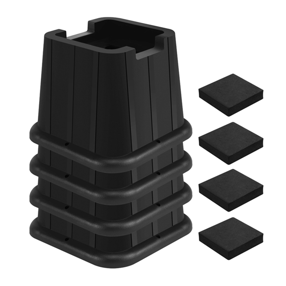 Bed Risers Heavy Duty, Adjustable Furniture Risers For Bed 4853503727174