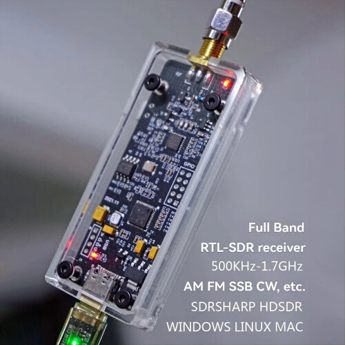 Open Source RTL-SDR L6 Full Band Software Radio Receiver RTL-SDR L6A 1