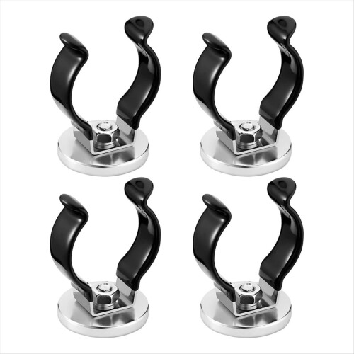4PCS Universal Magnetic Hooks,Anti-Slip Magnetic Mount Hookd