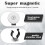 4PCS Universal Magnetic Hooks,Anti-Slip Magnetic Mount Hookd 2