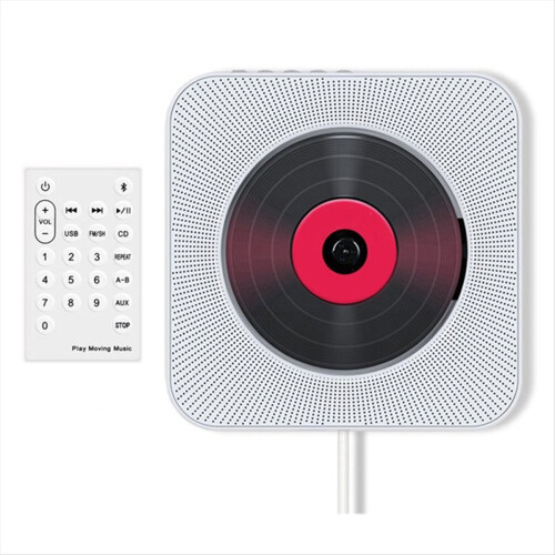 Draagbare Bluetooth CD-speler Compacte muziek-CD-speler (EU),C