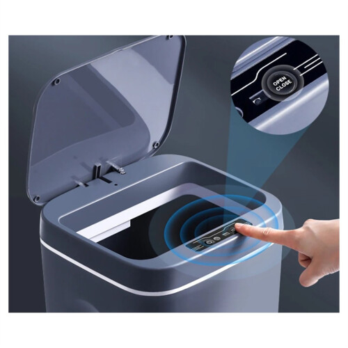 Basurero de inducción inteligente, eléctrico, impermeable 2