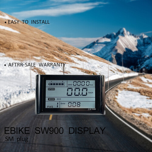 E-Bike 40A Drie-modus sinusgolf borstelloze controller met LCD-scherm 2