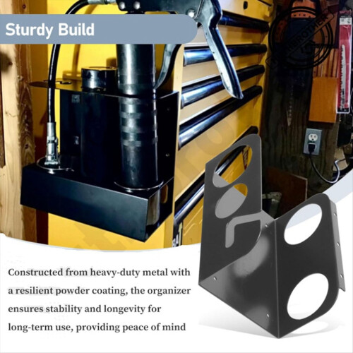 Wall Mount Grease- Storage Rack,Hand Grease- Holder Rack 2