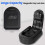 Magntic Key Lock Box with 4 Digit Combination Lock Hider Under Car, B 4