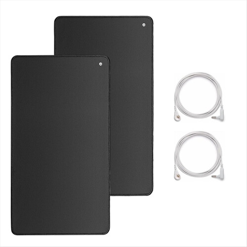 Grounding Mat Kit, 2 Pack Grounding Mat 10 x 26.7Inch, Grounding Pad