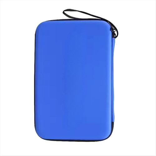 Square Table Tennis Paddle Bag Table Tennis Paddle Box Blue 1