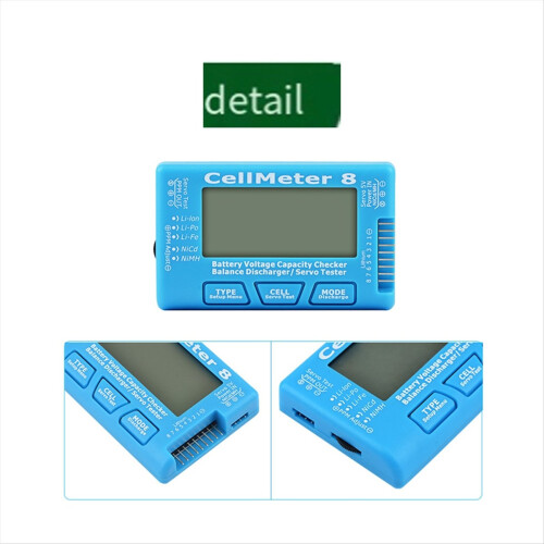 RC CellMeter-8 2-8S Battery Capacity Voltage Test Meter 2