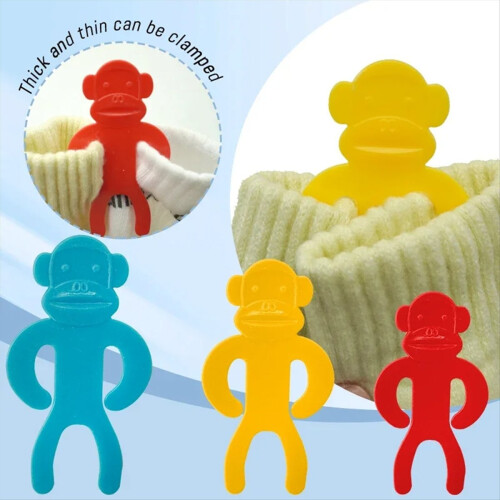 10pcs Set Reusable Multifunctional Sock Cleaning Tools Blue 1