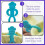 10pcs Set Reusable Multifunctional Sock Cleaning Tools Blue 6