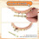 3er-Pack 3-Zoll-Stickrahmen Kleiner Stickrahmen 3