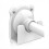 2-pack acryl douchegordijnroede wandmontage 7