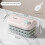 Ice Storage Box Mold Household Ice Maker Artifact Pink A 2