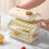 Ice Storage Box Mold Household Ice Maker Artifact Pink A 5
