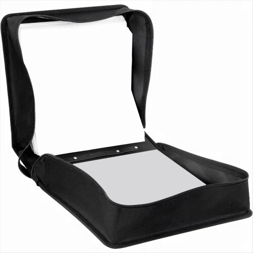 400 Capacity CD/DVD Storage Organizer Case Portable, High Capacity 1
