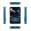 Fast Charging Mobile Power Game Machine 5000MA Palm Game Machine Blue 2