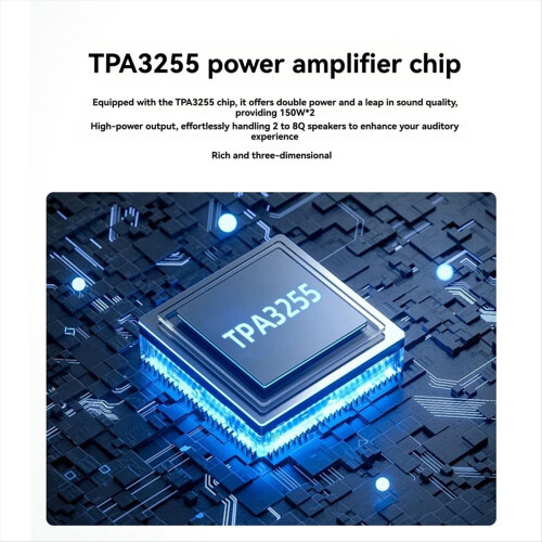Placa de som profissional de interface de áudio USB 2CH 2X150W EU PLUG 2