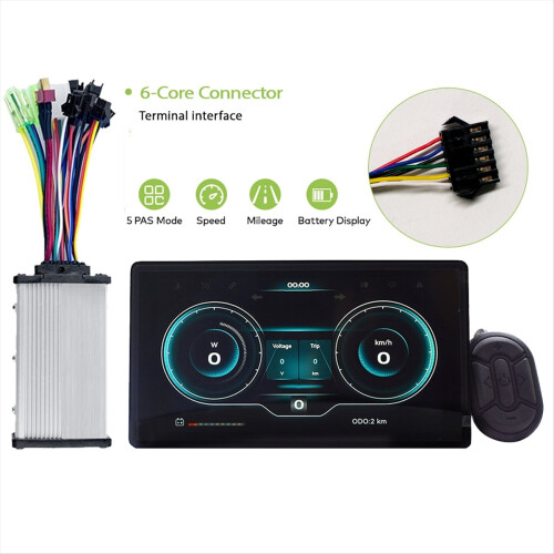 H8 Electric Bicycle Lcd Display+Controller Screen Projection A 1