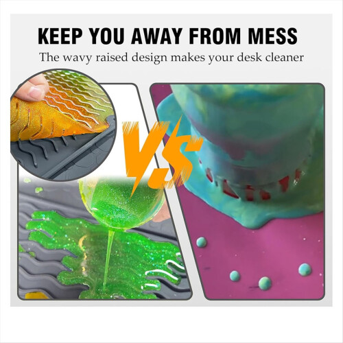 Hittebestendige siliconen knutselmat, antislip epoxyhars kunstmat 1