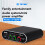 Placa de som profissional de interface de áudio USB 2CH 2X150W EU PLUG 2