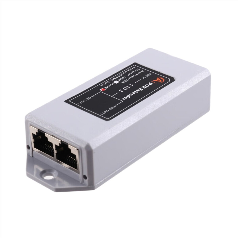 2Port Gigabit Poe Extender 1000Mbps - Ieee 802.3Af/At Poe Repeater 4853503758925