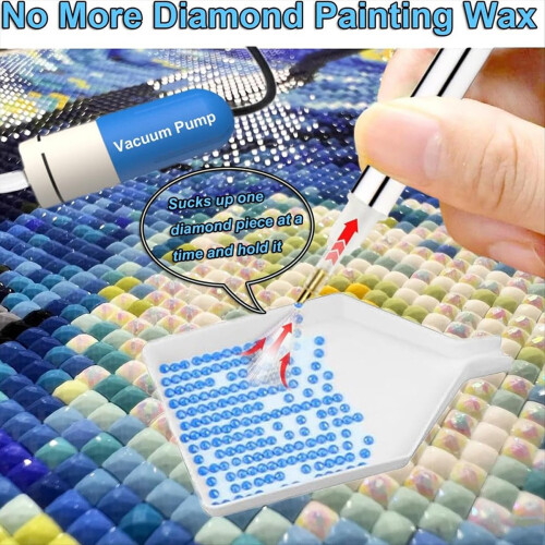 Στυλό ζωγραφικής Diamond Art, Στυλό τέχνης Diamond Vacuum Paint 2