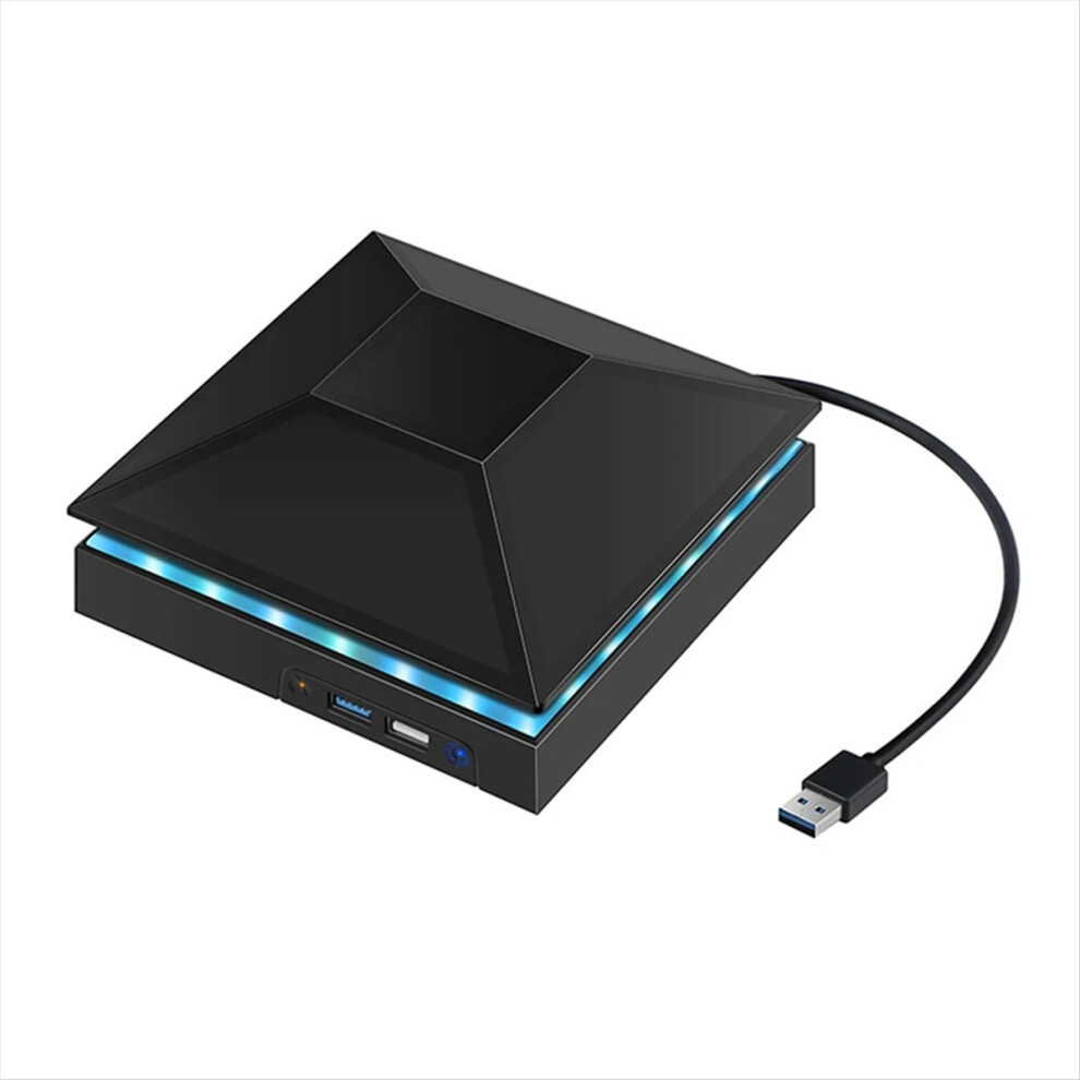 For Game Console Cooling Fan Top Dust Proof Cover Light 4853503760805